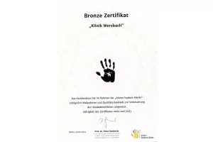 Aktionstag Saubere Hände und Bronze-Zertifikat